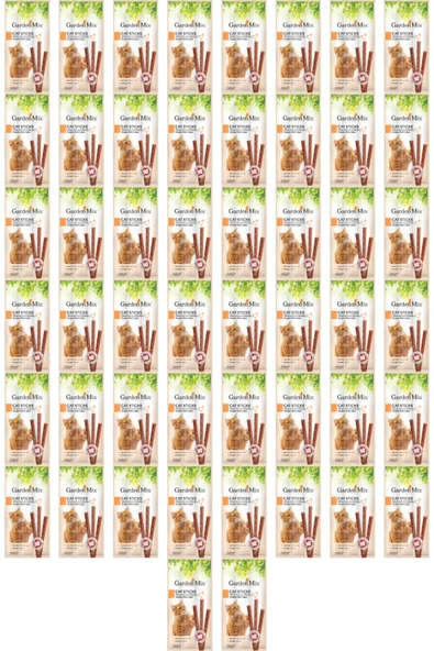 Tavuk Etli Tahılsız Kedi Stick Ödülü 3x5gr - 50 Paket