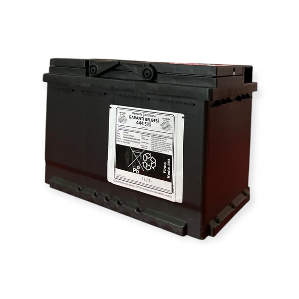 Hugel akü 12V 72 Amper 580A EN - 3