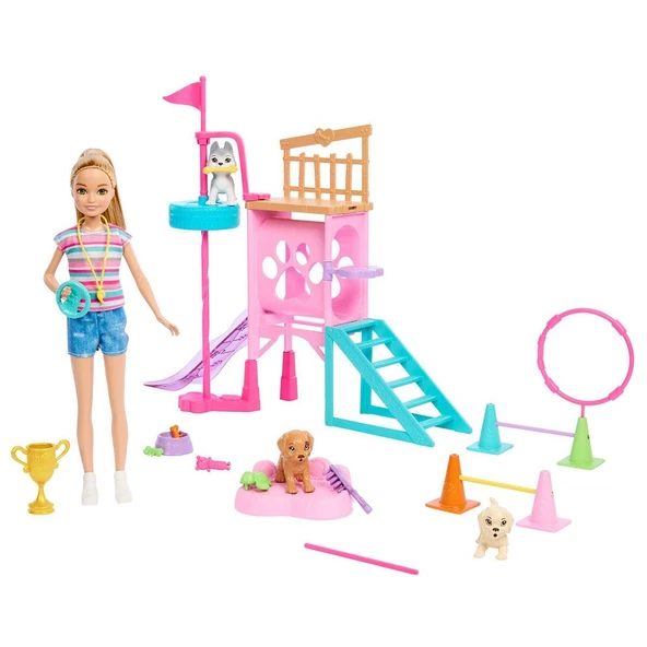HRM10 Stacienin Köpekçik Oyun Parkı - Barbie and Stacie To The Rescue - 2