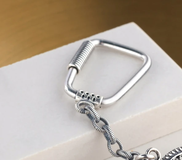 TELKARİ GÜMÜŞ ANAHTARLIK - 5