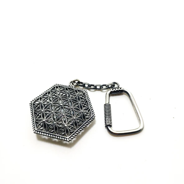 TELKARİ GÜMÜŞ ANAHTARLIK - 2