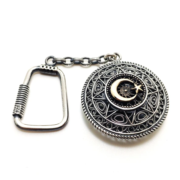 TELKARİ GÜMÜŞ ANAHTARLIK - 2