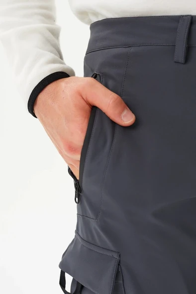 Exuma Erkek Antrasit Outdoor Softshell Pantolon 2413007 - 6