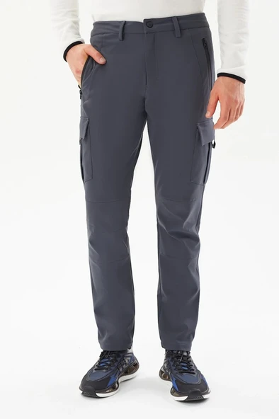 Exuma Erkek Antrasit Outdoor Softshell Pantolon 2413007