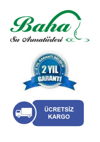 Baha Aç Kapa Mix Banyo Duş Çeşmesi Batarya Musluk Filke BM 001 TSE - 5