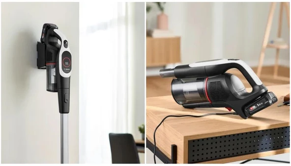BOSCH  BCS931WBA DİKEY ŞARJLI SÜPÜRGE - 8