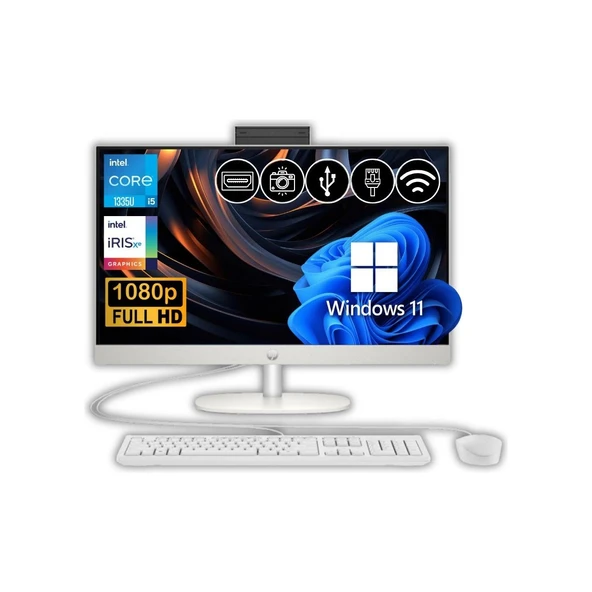 HP ProOne 240 G10 884Q1EA161TB i5-1335U 16 GB RAM 1TB SSD 23.8" W11P All In One Bilgisayar