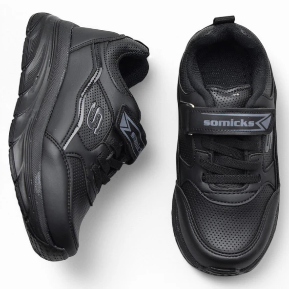 101Ç Ortopedik Taban Çocuk Spor Ayakkabı Unisex Çocuk Spor Ayakkabı Cırtlı Çocuk Spor - 5