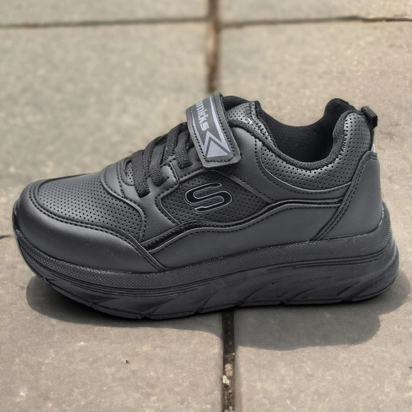 101Ç Ortopedik Taban Çocuk Spor Ayakkabı Unisex Çocuk Spor Ayakkabı Cırtlı Çocuk Spor - 2