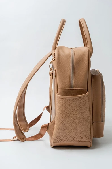 M&y Mia Anne Bebek Bakım Sırt Çantası 7350 Taba - 3