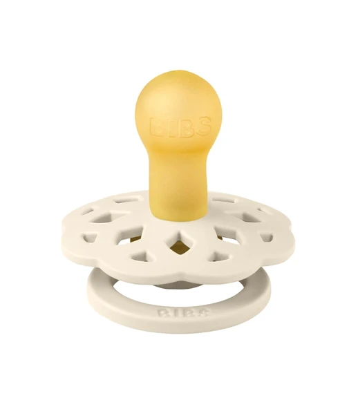 Bibs Boheme Kauçuk Emzik 0-6 Ay Ivory - Resim 2