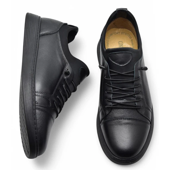 TAB400 Ortopedik Taban Hakiki Deri Erkek Ayakkabı Casual Günlük Erkek Ayakkabı - 7