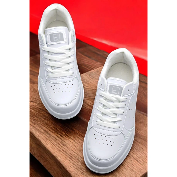 1011 Rahat Taban Günlük Unisex Spor Ayakkabı Suya Dayanıklı Malzeme Mevsimlik - 6