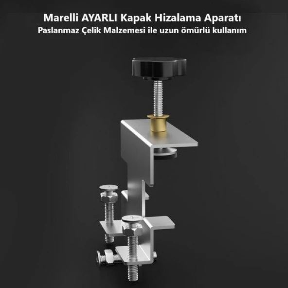 Marelli AYARLI kapak hizalama aparatı ayarlı kapak montaj aparatı - 3