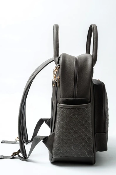 M&y Mia Anne Bebek Bakım Sırt Çantası 7350 Gri - 4