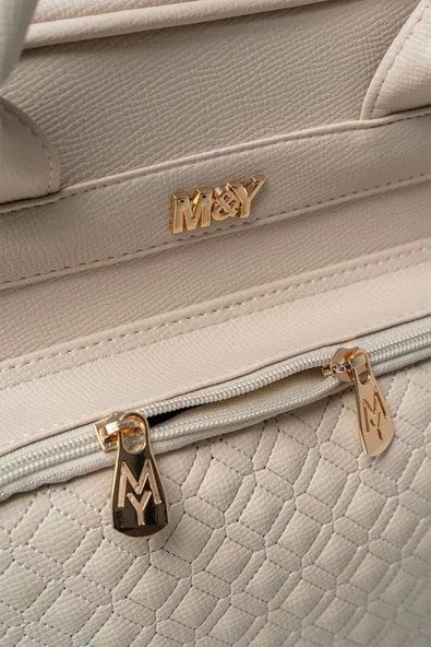 M&y Mia Anne Bebek Bakım Sırt Çantası 7350 Krem - 2
