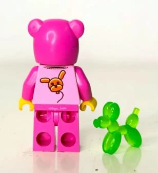 Orjinal Lego Minifigür Balloon dog fan - Resim 2