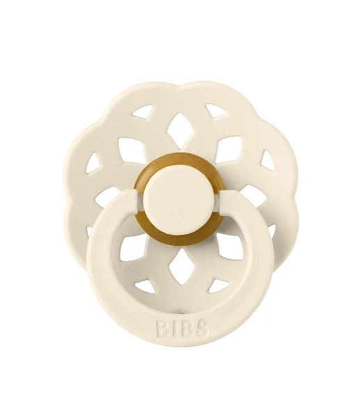 Bibs Boheme Kauçuk Emzik 0-6 Ay Ivory ürün görseli 1