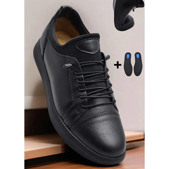 TAB400 Ortopedik Taban Hakiki Deri Erkek Ayakkabı Casual Günlük Erkek Ayakkabı