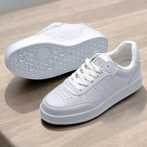 1011 Rahat Taban Günlük Unisex Spor Ayakkabı Suya Dayanıklı Malzeme Mevsimlik - 4