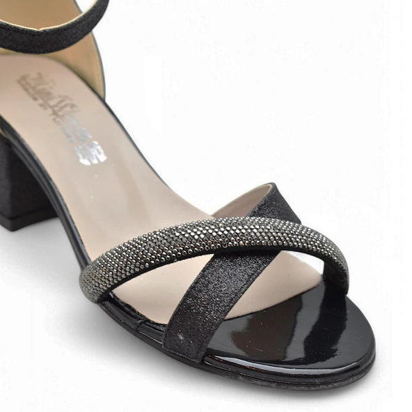 351 Abiye Kız Çocuk Topuklu Ayakkabı Taşlı Açık Kız Çocuk Nişan Abiye Ayakkabısı - 10