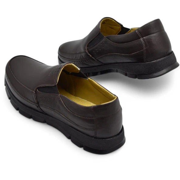TAB901 Tam Ortopedik Taban Hakiki Deri Erkek Ayakkabı Günlük Ultra Comfort ö.erdem - 11