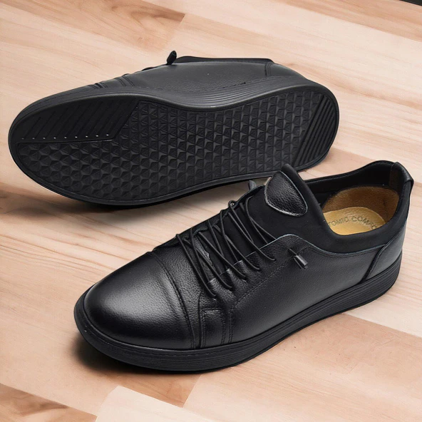 TAB400 Ortopedik Taban Hakiki Deri Erkek Ayakkabı Casual Günlük Erkek Ayakkabı - 2