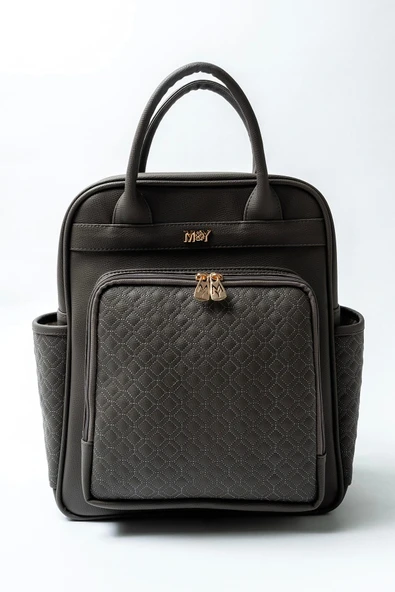 M&y Mia Anne Bebek Bakım Sırt Çantası 7350 Gri