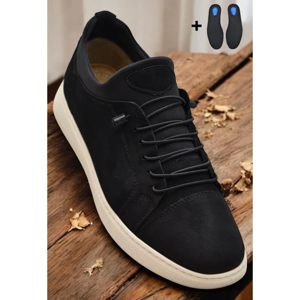 TAB400 Ortopedik Taban Hakiki Deri Erkek Ayakkabı Casual Günlük Erkek Ayakkabı - 8