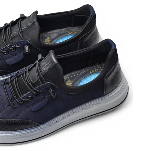 TAB550 Topuk Jelli Ortopedik Taban Hakiki Deri Erkek Ayakkabı Casual Günlük Erkek Ayakkabı POLİ Hafif Taban - 10