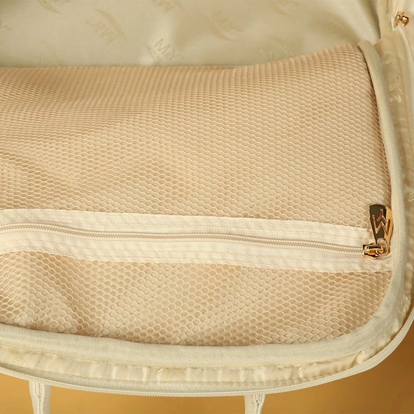 M&y Maia Anne Bebek Bakım Sırt Çantası 7310 Krem - 5