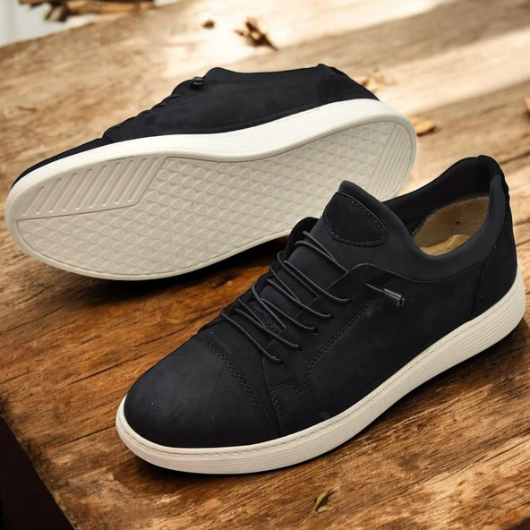 TAB400 Ortopedik Taban Hakiki Deri Erkek Ayakkabı Casual Günlük Erkek Ayakkabı - 10