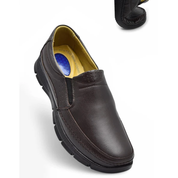 TAB901 Tam Ortopedik Taban Hakiki Deri Erkek Ayakkabı Günlük Ultra Comfort ö.erdem - 6