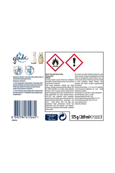 Glade Otomatik Yedek Spreyi Oryantal 269 ml - 2