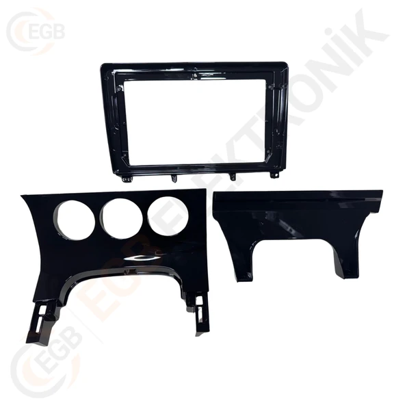 OTO TABLET ÇERÇEVE PEUGEOT 3008-5008 M/C 2013+ 9" SİYAH TAC-151