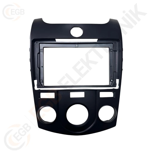 OTO TABLET ÇERÇEVE KIA CERATO M/C 2010-2012 9" SİYAH TAC-107 ürün görseli 1