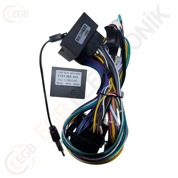 OTO TABLET ÇERÇEVE BENZ C CLASS 2011-2015 9" SİYAH TAC-211 - 2