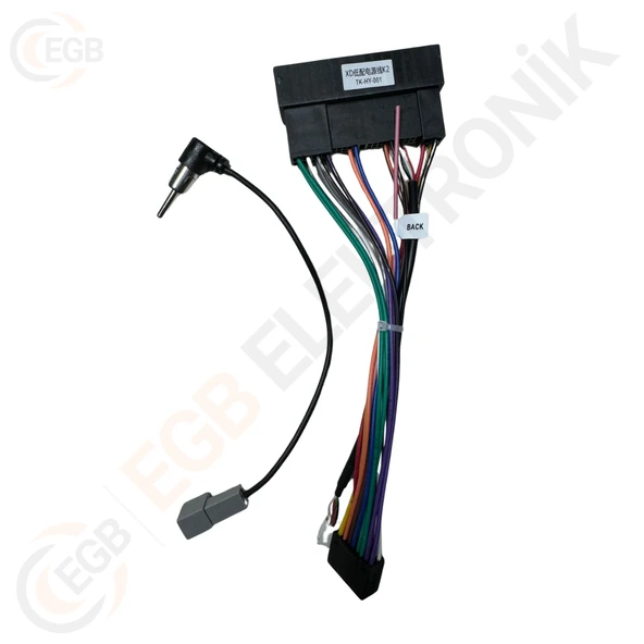 OTO TABLET ÇERÇEVE KIA RIO 2007+ 9" GÜMÜŞ TAC-235 - 2