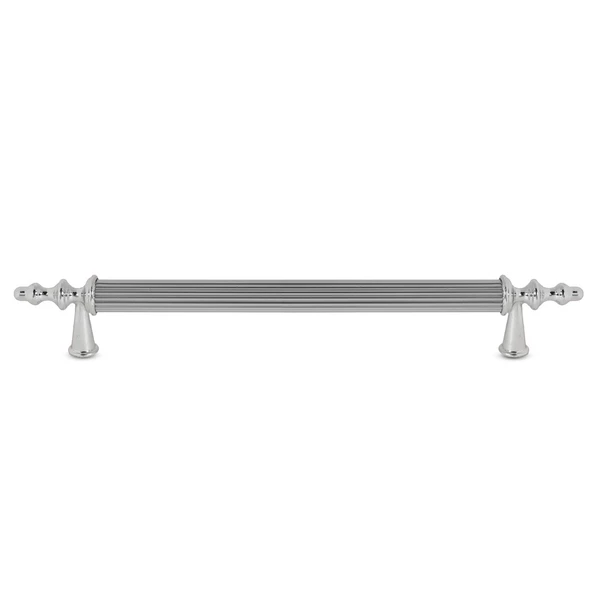 Ovacık Çekmece Dolap Dolabı Kulpu Kulpları Kulbu Krom Metal Kulp 128 Mm (4 ADET) Mobilya Mutfak - 5