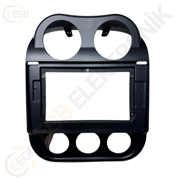 OTO TABLET ÇERÇEVE JEEP COMPASS 2010-2014 10,1" SİYAH TAC-092