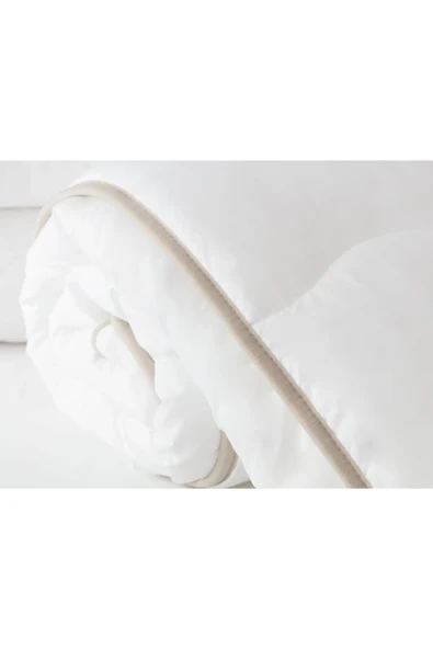 Madame Coco Aleoavera Tek Kişilik Yorgan - Beyaz / Toprak - 2