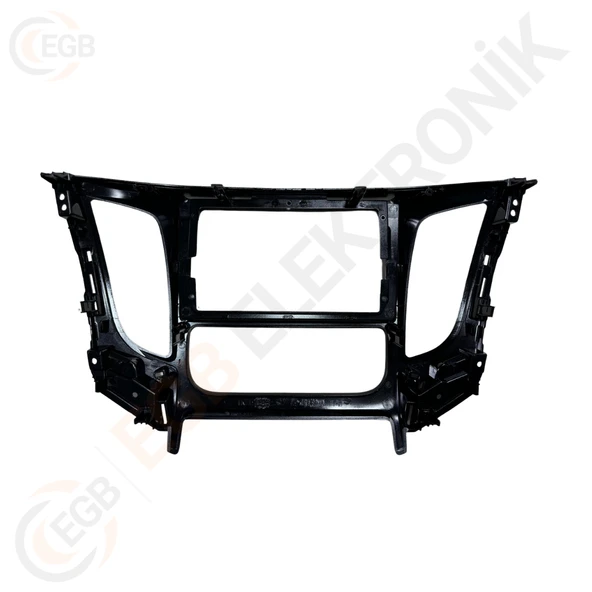 OTO TABLET ÇERÇEVE MITSUBISHI L200 A/C 2015+ 9" SİYAH TAC-133 - Resim 3