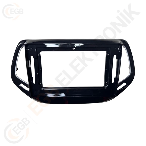 OTO TABLET ÇERÇEVE JEEP COMPASS 2017+ 10,1" SİYAH TAC-091