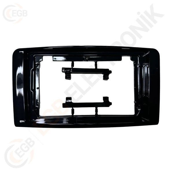 OTO TABLET ÇERÇEVE MERCEDES ML 2006-2012 9" PIANO BLACK TAC-127 ürün görseli 1