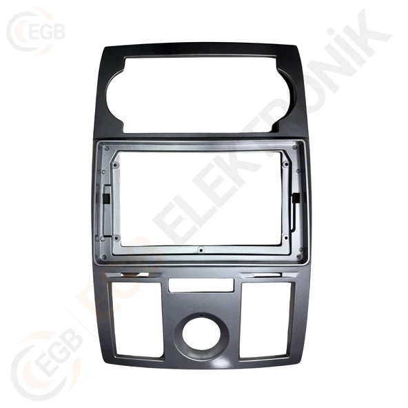 OTO TABLET ÇERÇEVE CHRYSLER C300 2005-2007 9" GÜMÜŞ TAC-018