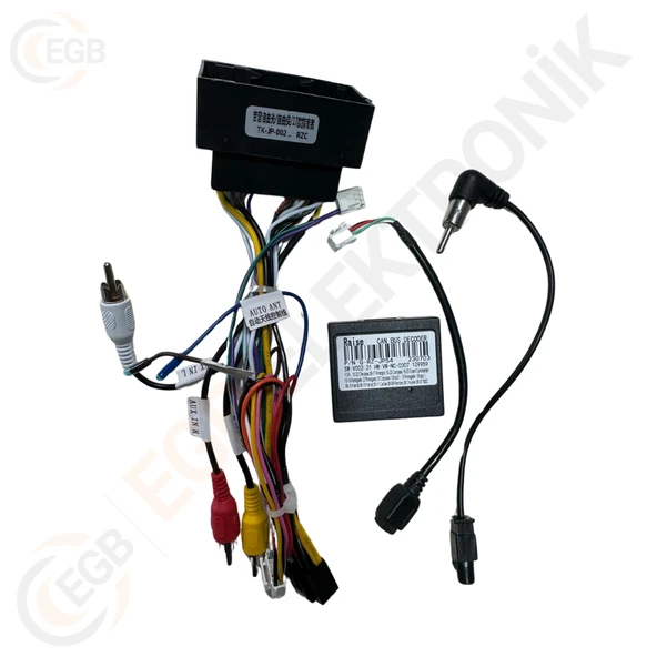 OTO TABLET ÇERÇEVE JEEP RENEGADE 2016-2018 9" SİYAH TAC-094 - Resim 3