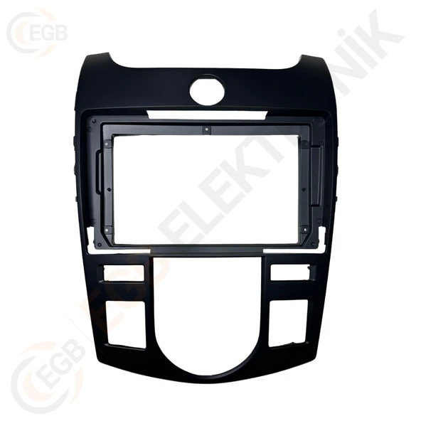 OTO TABLET ÇERÇEVE KIA CERATO A/C 2010-2012 9" SİYAH TAC-105