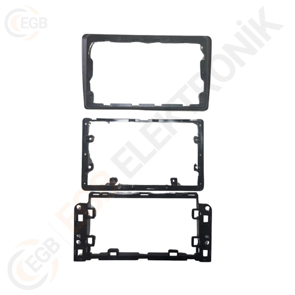 OTO TABLET ÇERÇEVE CHEVROLET CAPTIVA 2006-2011 9" SİYAH TAC-015 - 2