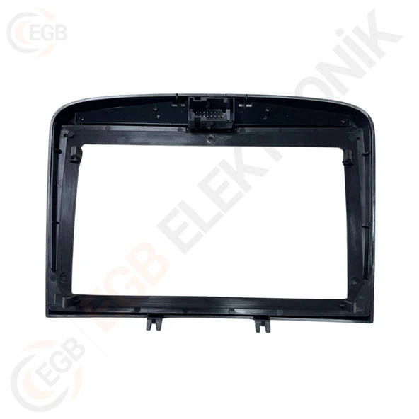 OTO TABLET ÇERÇEVE PEUGEOT 308 2008+ 9" KOYU GÜMÜŞ TAC-156 - Resim 3