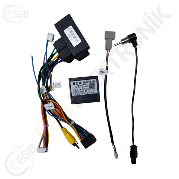 OTO TABLET ÇERÇEVE PEUGEOT 208/2008 2015+ 10,1" SİYAH TAC-160 - 2